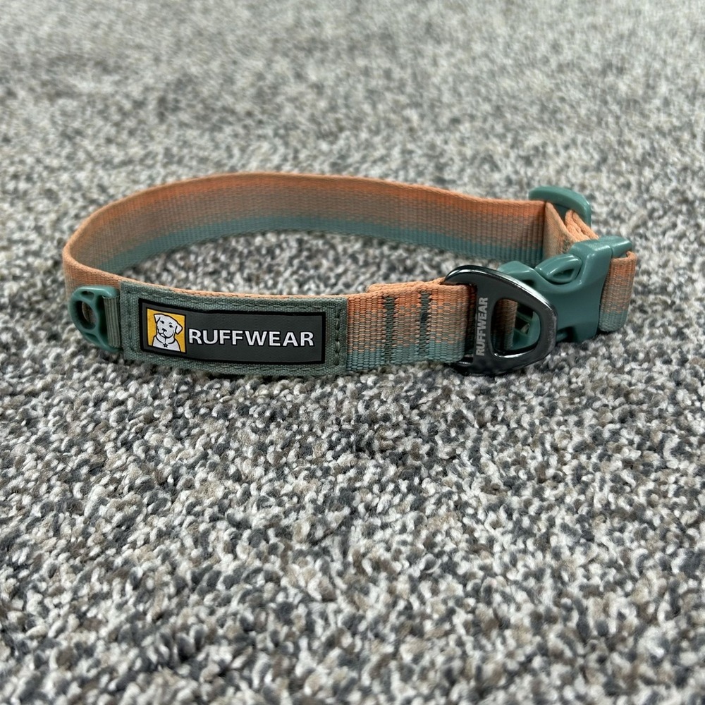 Ruffwear Crag Collar Reflective Adjustable 11-14"‎ Spring Fade Quick Release Dog